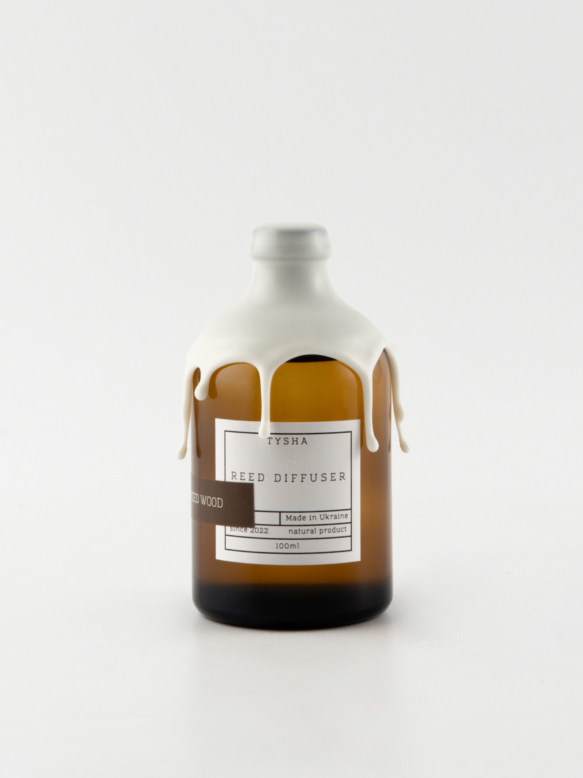 Стильний скляний дифузор з ароматом Spiced Wood